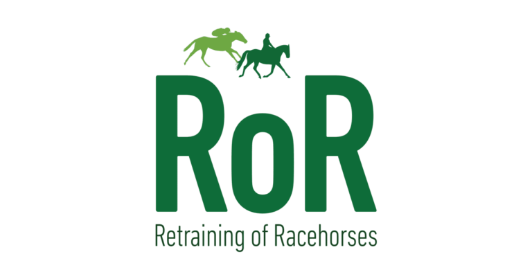 logo for retraining of racehorses